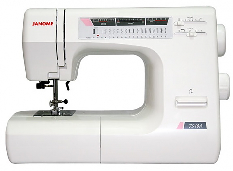 Швейная машина Janome 7518 A (без чехла)