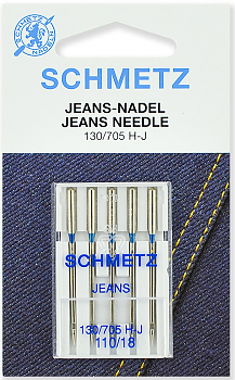 Иглы для швейных машин Schmetz №110 для джинсы