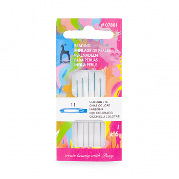 Иглы для ручного шитья PONY  07881/7746240