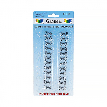 Крючки Gamma HE-0 №0 черные