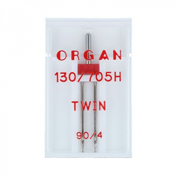 Иглы для швейных машин Organ 90/4 двойные 5102051
